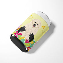 Load image into Gallery viewer, Easter Eggs Old English Sheepdog Can or Bottle Hugger BB6096CC