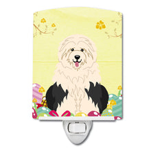 Load image into Gallery viewer, Easter Eggs Old English Sheepdog Ceramic Night Light BB6096CNL