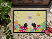 Load image into Gallery viewer, Easter Eggs Old English Sheepdog Doormat - 18x27 Decorative Floor Mat – Indoor/Outdoor Rug with Artistic Flair BB6096MAT