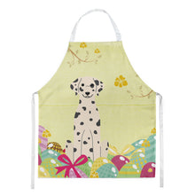 Load image into Gallery viewer, Easter Eggs Dalmatian Apron – Artist-Designed Kitchen, BBQ &amp; Craft Apron BB6097APRON