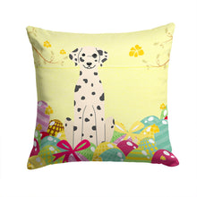 Load image into Gallery viewer, Easter Eggs Dalmatian Throw Pillow - 14x14 Decorative Pillow – Art for Your Home &amp; Patio BB6097PW1414