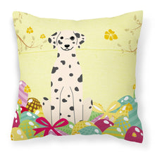 Load image into Gallery viewer, Easter Eggs Dalmatian Fabric Decorative Pillow BB6097PW1818
