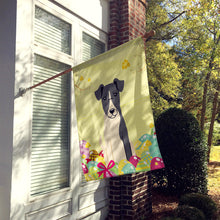 Load image into Gallery viewer, Easter Eggs Smooth Fox Terrier Flag Canvas House Size BB6098CHF