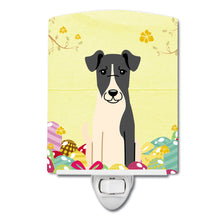 Load image into Gallery viewer, Easter Eggs Smooth Fox Terrier Ceramic Night Light BB6098CNL