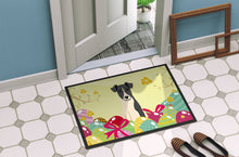 Load image into Gallery viewer, Easter Eggs Smooth Fox Terrier Doormat - 24x36 Decorative Floor Mat – Indoor/Outdoor Rug with Artistic Flair BB6098JMAT
