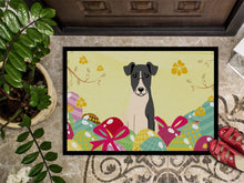 Load image into Gallery viewer, Easter Eggs Smooth Fox Terrier Doormat - 18x27 Decorative Floor Mat – Indoor/Outdoor Rug with Artistic Flair BB6098MAT