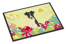 Load image into Gallery viewer, Easter Eggs Smooth Fox Terrier Doormat - 18x27 Decorative Floor Mat – Indoor/Outdoor Rug with Artistic Flair BB6098MAT