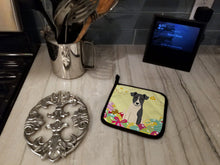 Load image into Gallery viewer, Easter Eggs Smooth Fox Terrier Pot Holders - Set of 2 - Heat-Resistant Kitchen Essentials BB6098PTHD