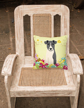 Load image into Gallery viewer, Easter Eggs Smooth Fox Terrier Fabric Decorative Pillow BB6098PW1818