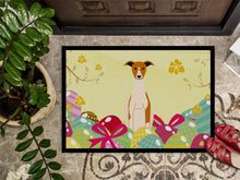 Load image into Gallery viewer, Easter Eggs Whippet Doormat - 18x27 Decorative Floor Mat – Indoor/Outdoor Rug with Artistic Flair BB6099MAT