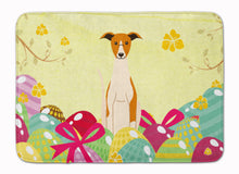 Load image into Gallery viewer, Easter Eggs Whippet Machine Washable Memory Foam Mat BB6099RUG