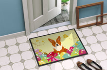 Load image into Gallery viewer, Easter Eggs Corgi Doormat - 24x36 Decorative Floor Mat – Indoor/Outdoor Rug with Artistic Flair BB6100JMAT