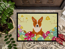 Load image into Gallery viewer, Easter Eggs Corgi Doormat - 18x27 Decorative Floor Mat – Indoor/Outdoor Rug with Artistic Flair BB6100MAT