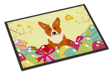 Load image into Gallery viewer, Easter Eggs Corgi Doormat - 18x27 Decorative Floor Mat – Indoor/Outdoor Rug with Artistic Flair BB6100MAT