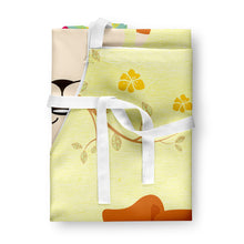 Load image into Gallery viewer, Easter Eggs Wire Fox Terrier Apron – Artist-Designed Kitchen, BBQ &amp; Craft Apron BB6101APRON