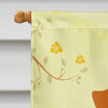 Load image into Gallery viewer, Easter Eggs Wire Fox Terrier Flag Canvas House Size BB6101CHF