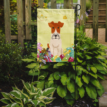 Load image into Gallery viewer, Easter Eggs Wire Fox Terrier Garden Flag - Outdoor Decorative Yard Flag BB6101GF