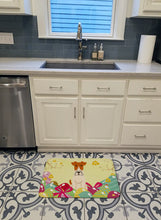 Load image into Gallery viewer, Easter Eggs Wire Fox Terrier Machine Washable Memory Foam Mat BB6101RUG