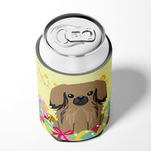 Load image into Gallery viewer, Easter Eggs Pekingnese Tan Can or Bottle Hugger BB6102CC