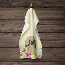 Load image into Gallery viewer, Easter Eggs Pekingnese Tan Kitchen Towel – Artistic Dish Towel for Everyday Use BB6102KTWL