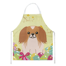 Load image into Gallery viewer, Easter Eggs Pekingnese Red White Apron – Artist-Designed Kitchen, BBQ &amp; Craft Apron BB6103APRON