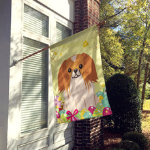 Load image into Gallery viewer, Easter Eggs Pekingnese Red White Flag Canvas House Size BB6103CHF