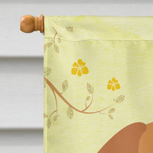 Load image into Gallery viewer, Easter Eggs Pekingnese Red White Flag Canvas House Size BB6103CHF