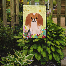 Load image into Gallery viewer, Easter Eggs Pekingnese Red White Garden Flag - Outdoor Decorative Yard Flag BB6103GF