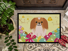 Load image into Gallery viewer, Easter Eggs Pekingnese Red White Doormat - 24x36 Decorative Floor Mat – Indoor/Outdoor Rug with Artistic Flair BB6103JMAT