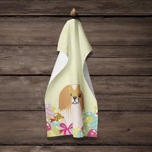 Load image into Gallery viewer, Easter Eggs Pekingnese Red White Kitchen Towel – Artistic Dish Towel for Everyday Use BB6103KTWL