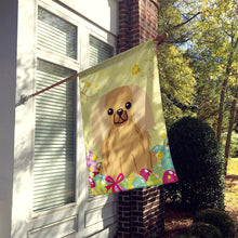 Load image into Gallery viewer, Easter Eggs Pekingnese Fawn Sable Flag Canvas House Size BB6104CHF