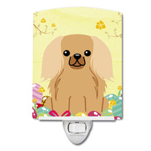 Load image into Gallery viewer, Easter Eggs Pekingnese Fawn Sable Ceramic Night Light BB6104CNL