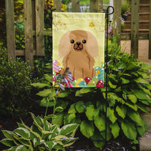 Load image into Gallery viewer, Easter Eggs Pekingnese Fawn Sable Garden Flag - Outdoor Decorative Yard Flag BB6104GF