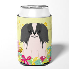 Load image into Gallery viewer, Easter Eggs Pekingnese Black White Can or Bottle Hugger BB6105CC