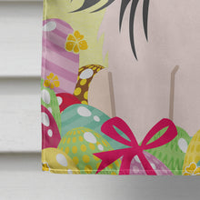 Load image into Gallery viewer, Easter Eggs Pekingnese Black White Flag Canvas House Size BB6105CHF