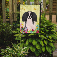 Load image into Gallery viewer, Easter Eggs Pekingnese Black White Garden Flag - Outdoor Decorative Yard Flag BB6105GF