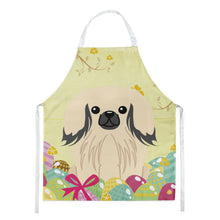 Load image into Gallery viewer, Easter Eggs Pekingnese Cream Apron – Artist-Designed Kitchen, BBQ &amp; Craft Apron BB6106APRON