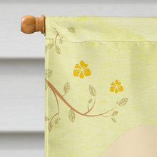 Load image into Gallery viewer, Easter Eggs Pekingnese Cream Flag Canvas House Size BB6106CHF