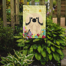 Load image into Gallery viewer, Easter Eggs Pekingnese Cream Garden Flag - Outdoor Decorative Yard Flag BB6106GF