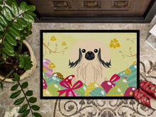 Load image into Gallery viewer, Easter Eggs Pekingnese Cream Doormat - 24x36 Decorative Floor Mat – Indoor/Outdoor Rug with Artistic Flair BB6106JMAT