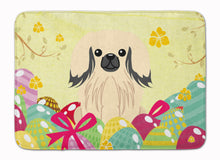 Load image into Gallery viewer, Easter Eggs Pekingnese Cream Machine Washable Memory Foam Mat BB6106RUG