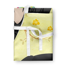Load image into Gallery viewer, Easter Eggs Pekingnese Black Apron – Artist-Designed Kitchen, BBQ &amp; Craft Apron BB6107APRON