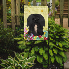 Load image into Gallery viewer, Easter Eggs Pekingnese Black Garden Flag - Outdoor Decorative Yard Flag BB6107GF