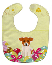 Load image into Gallery viewer, Easter Eggs Jack Russell Terrier Baby Bib BB6108BIB