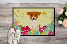 Load image into Gallery viewer, Easter Eggs Jack Russell Terrier Doormat - 18x27 Decorative Floor Mat – Indoor/Outdoor Rug with Artistic Flair BB6108MAT
