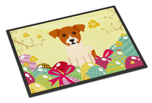 Load image into Gallery viewer, Easter Eggs Jack Russell Terrier Doormat - 18x27 Decorative Floor Mat – Indoor/Outdoor Rug with Artistic Flair BB6108MAT