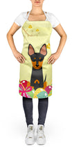 Load image into Gallery viewer, Easter Eggs English Toy Terrier Apron – Artist-Designed Kitchen, BBQ &amp; Craft Apron BB6109APRON