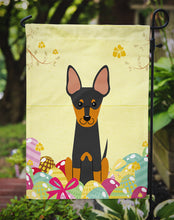 Load image into Gallery viewer, Easter Eggs English Toy Terrier Garden Flag - Outdoor Decorative Yard Flag BB6109GF