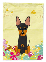 Load image into Gallery viewer, Easter Eggs English Toy Terrier Garden Flag - Outdoor Decorative Yard Flag BB6109GF