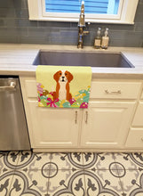 Load image into Gallery viewer, Easter Eggs English Foxhound Kitchen Towel – Artistic Dish Towel for Everyday Use BB6110KTWL